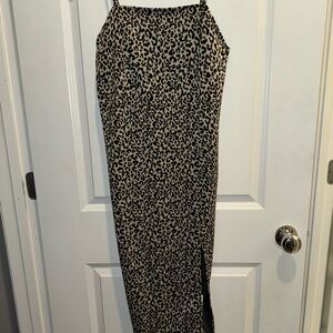 Leopard Print Women's Dress